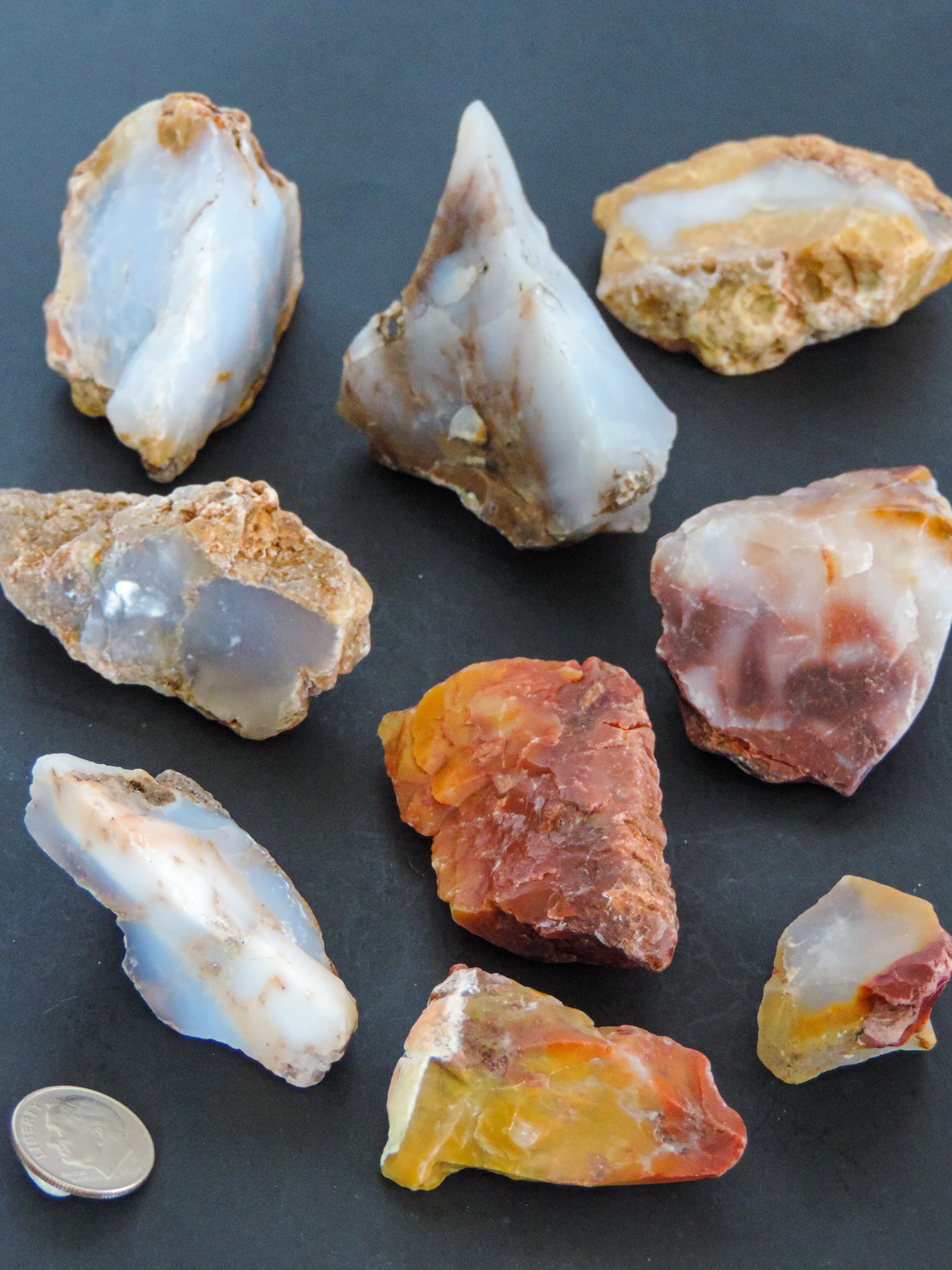 Different types deals of agate