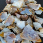 Considered a nurturing stone, Madison Blue Agate is known to absorb negative energy and dissipate it before it can be passed on, an awesome edge to have around the house and office when dealing with daily challenges.  A perfect balance of energy, calming and boosting properties just for you and your environment!  Bundle Weight: 1 lb