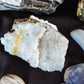 1 madison blue agate key chain (large) $11.99  Quartz Crystals... 1 double point cluster and three single points, $7.50  Total Value - $161.94 Sale Price - $121.46
