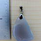 This rare stone is found in only a few locations in Montana, our material is hand collected on private property in the mountains and carried out in backpacks...each piece worth its weight in every step!  The translucent blue agate and its color variations have an alluring effect, many people find the blue agate a relaxing, calming and peaceful stone to wear.  Original and unique in design, each piece is hand crafted by lapidary artists in Montana. 