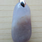 This rare stone is found in only a few locations in Montana, our material is hand collected on private property in the mountains and carried out in backpacks...each piece worth its weight in every step!  The translucent blue agate and its color variations have an alluring effect, many people find the blue agate a relaxing, calming and peaceful stone to wear.  Original and unique in design, each piece is hand crafted by lapidary artists in Montana. 