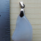 Known as the Treasure State, Montana’s landscape is an abundant resource for precious and semi-precious stones.  One of the semi-precious stones, Madison Blue Agate, is featured in this pendant.  This rare stone is found in only a few locations in Montana, our material is hand collected on private property in the mountains and carried out in backpacks...each piece worth its weight in every step!  