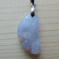 This rare stone is found in only a few locations in Montana, our material is hand collected on private property in the mountains and carried out in backpacks...each piece worth its weight in every step!  The translucent blue agate and its color variations have an alluring effect, many people find the blue agate a relaxing, calming and peaceful stone to wear.  Original and unique in design, each piece is hand crafted by lapidary artists in Montana. 